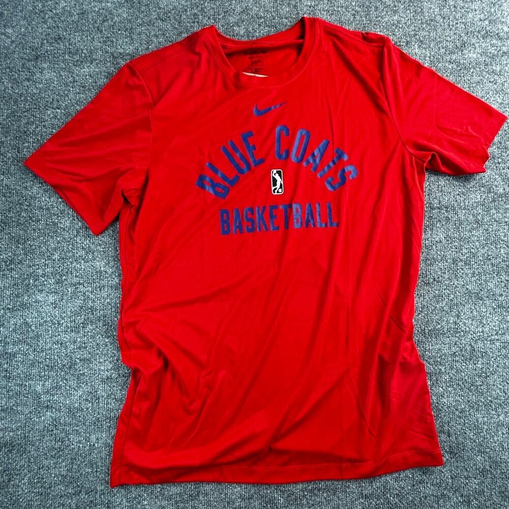 Nike NBA G League Delaware Blue Coats Dri-FIT Basketball Tee NWT L Tall